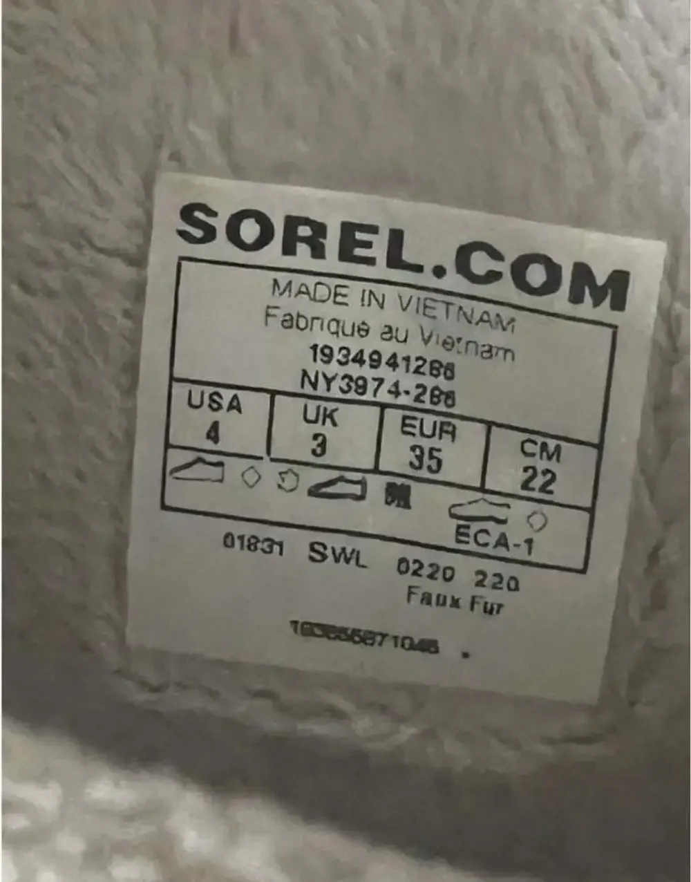 Sorel Rylee Youth Waterproof Winter Boots – Size 4